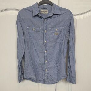 Denim & Supply Ralph Lauren Light Blue Men's Button-Down Shirt